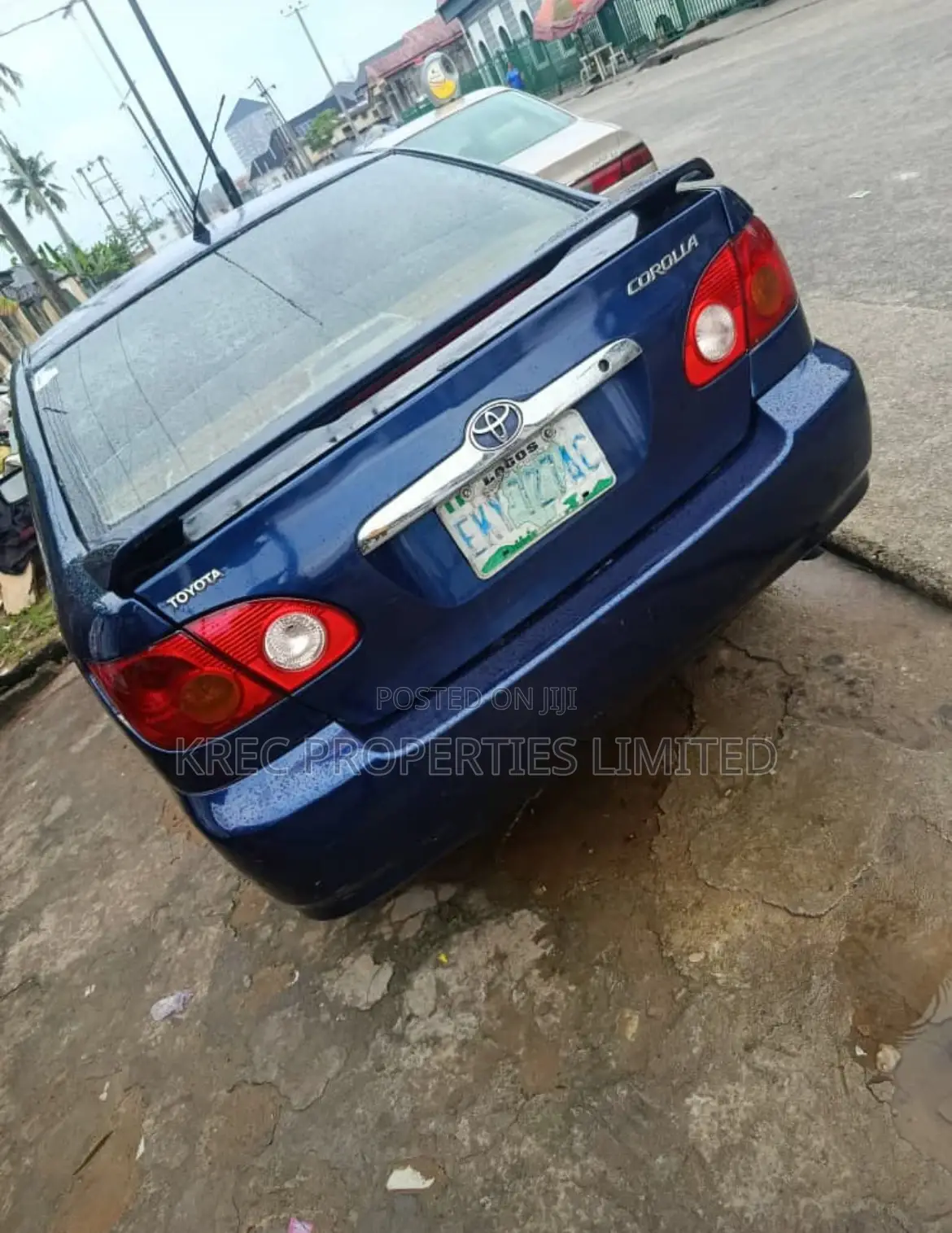 Iwofe Aker Road Beside Navy Base in Wimpy