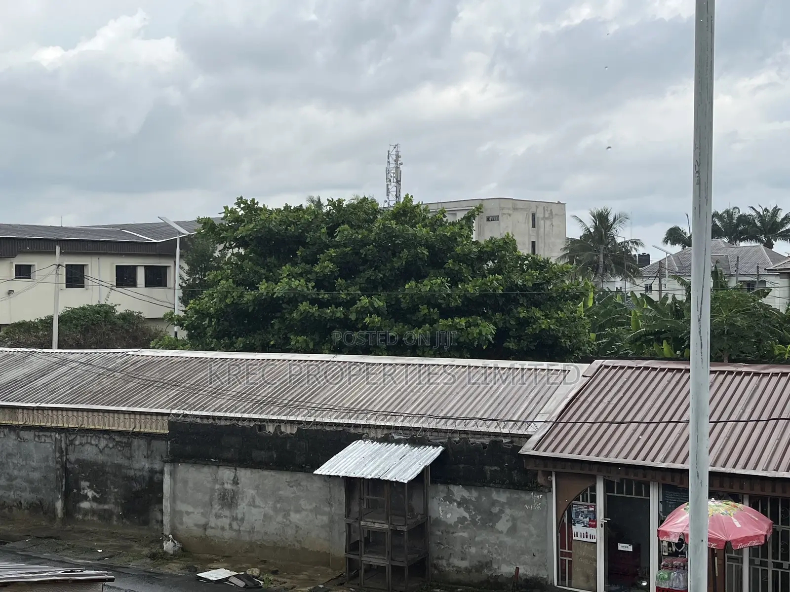 Iwofe Aker Road Beside Navy Base in Wimpy