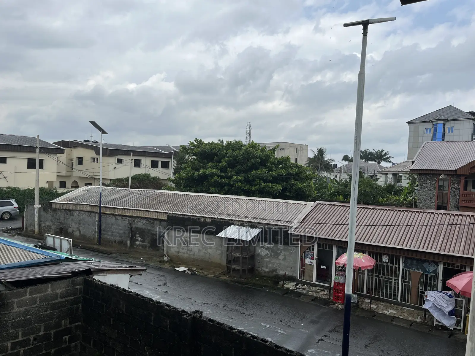Iwofe Aker Road Beside Navy Base in Wimpy