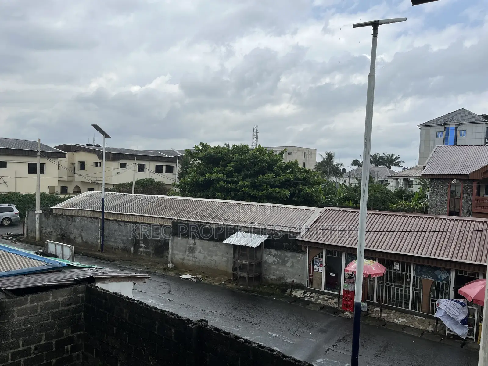 Iwofe Aker Road Beside Navy Base in Wimpy