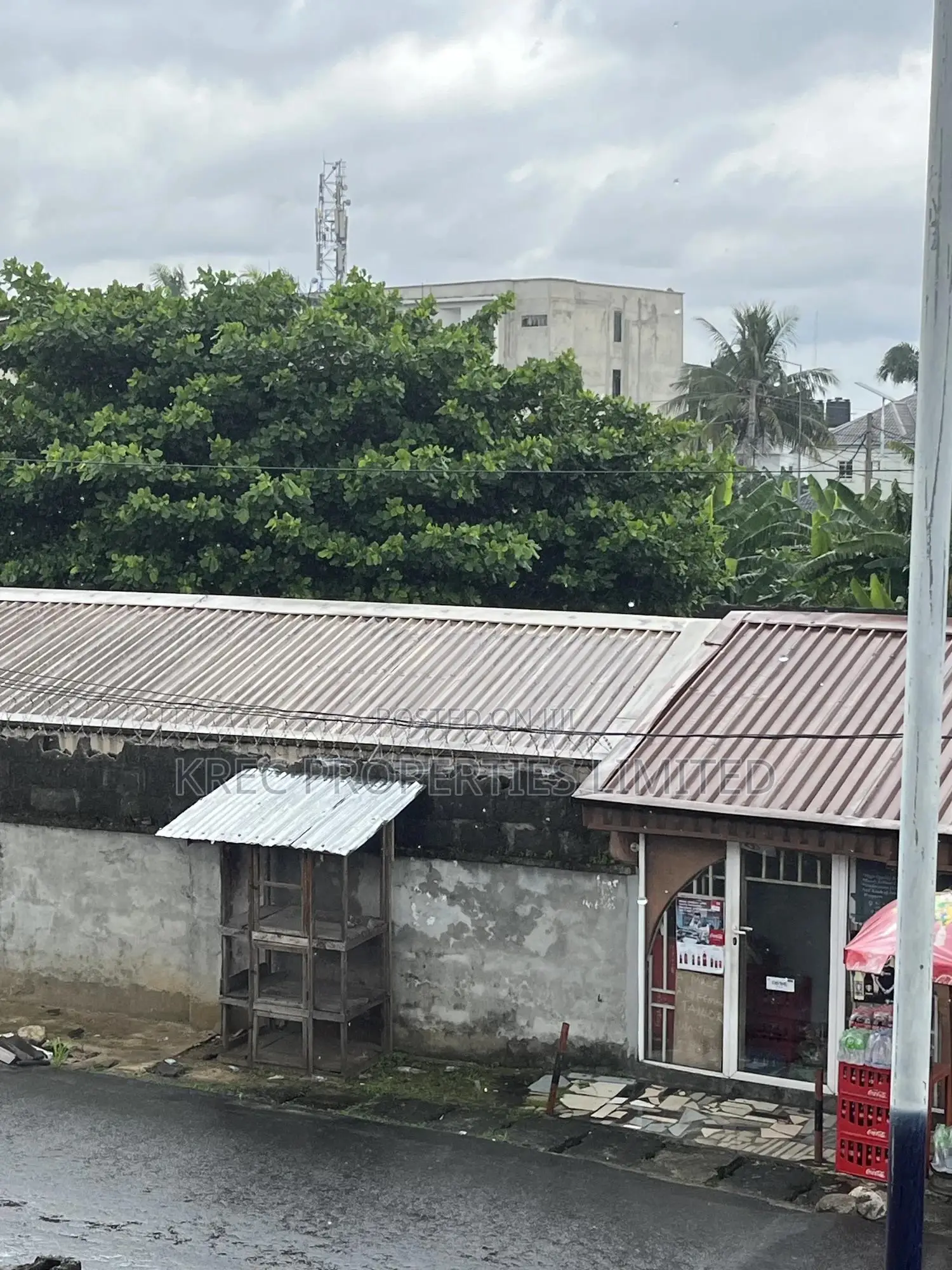 Iwofe Aker Road Beside Navy Base in Wimpy