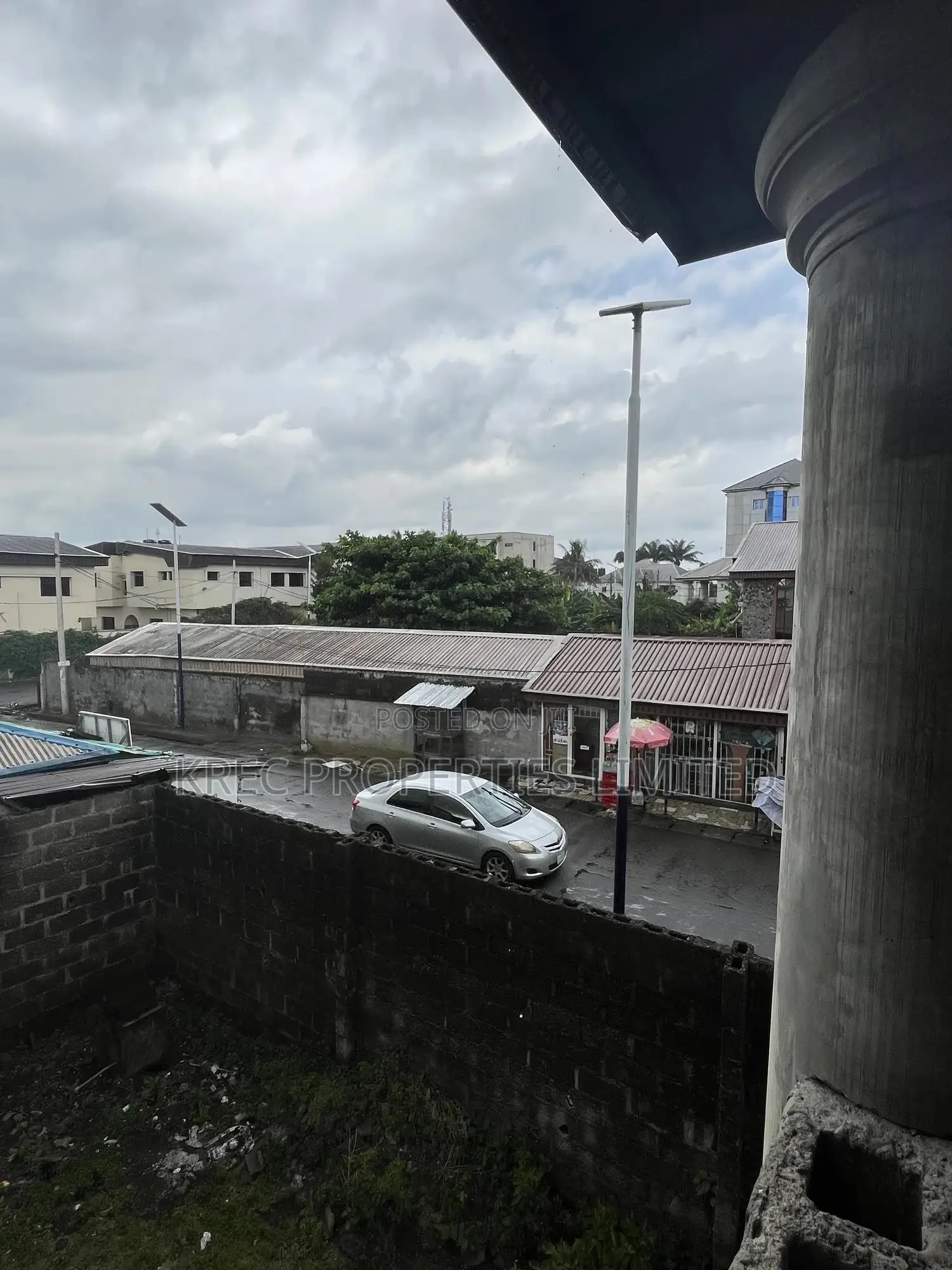 Iwofe Aker Road Beside Navy Base in Wimpy