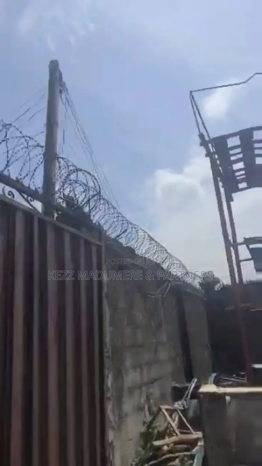 For Sale : 2 Fenced Plots in a Gated Street at Woji Ph in Woji