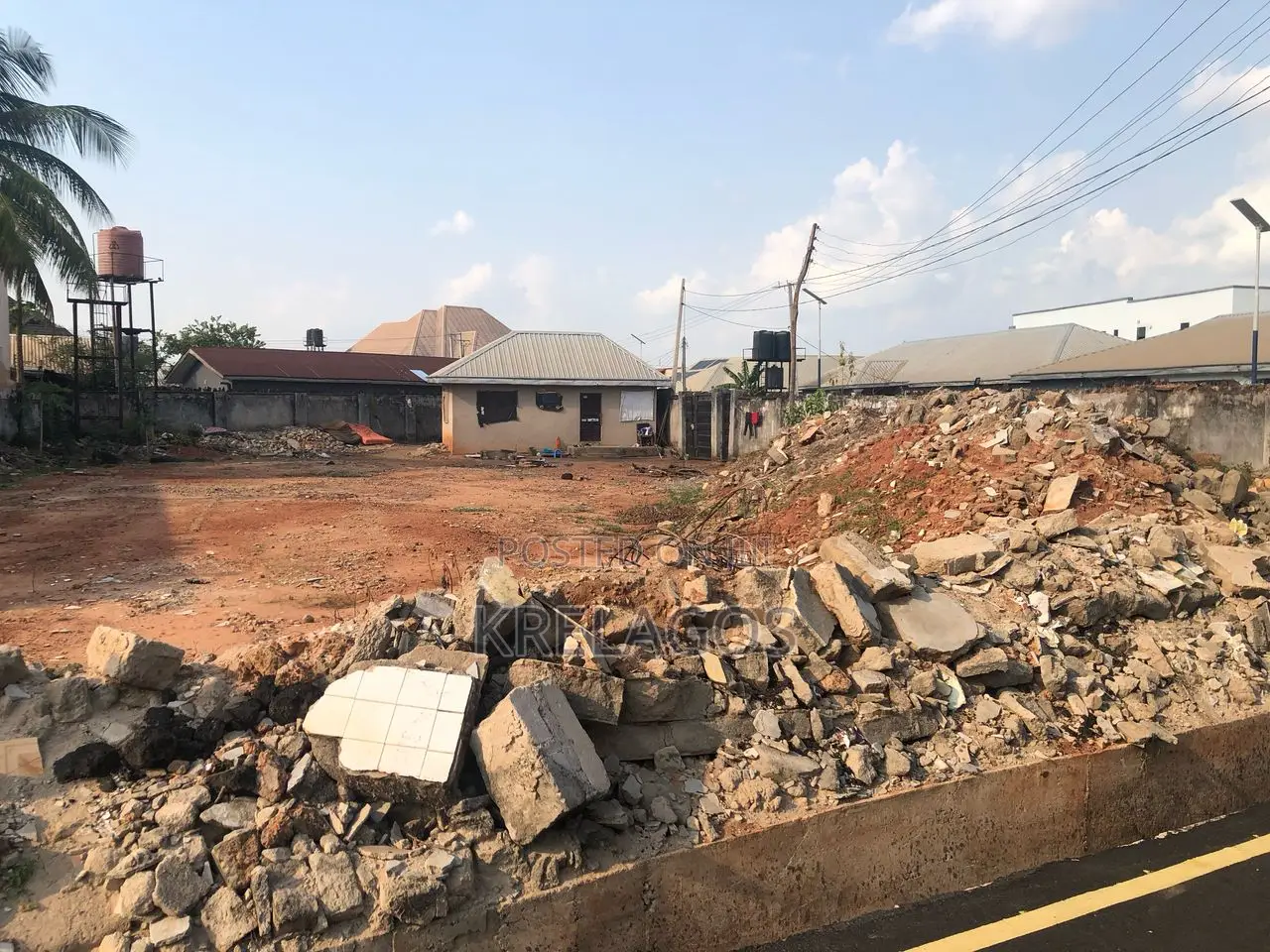 100ft by 100ft. Asaba. #250m in Oshimili South
