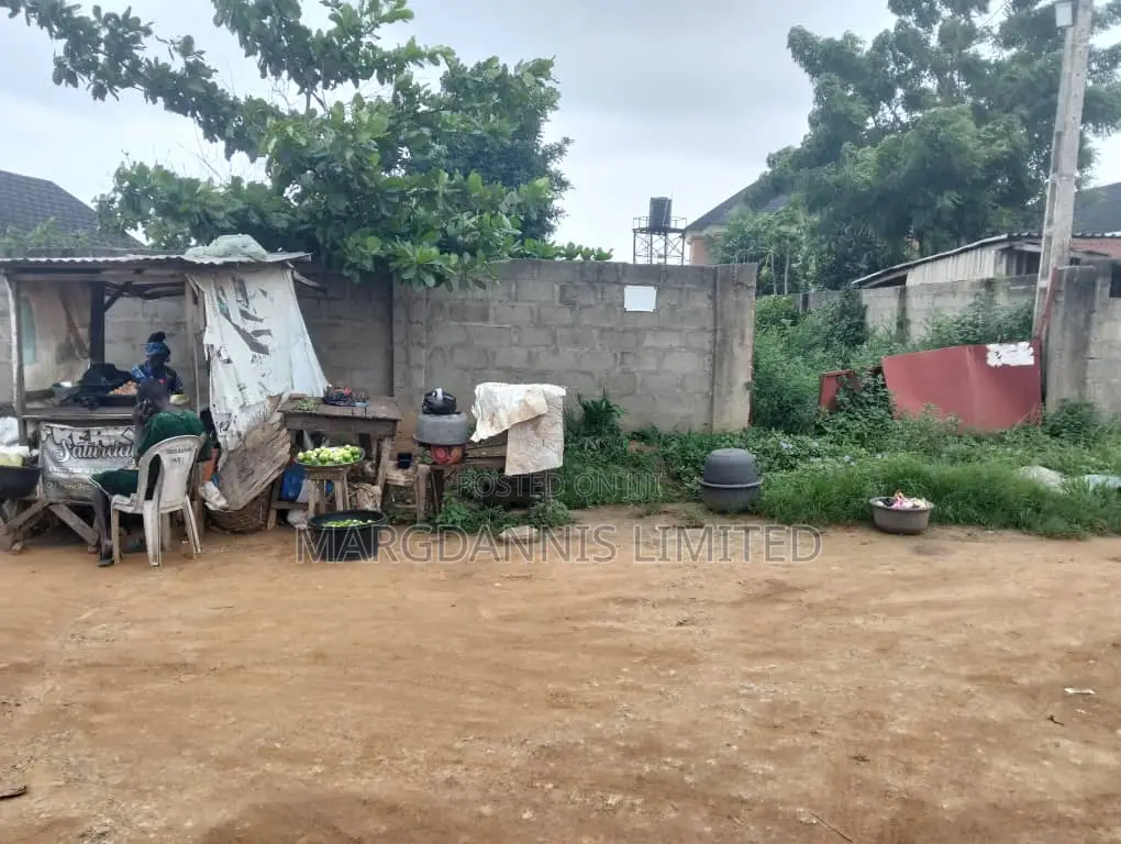 For Sale, Fenced 40/100 Size Land at Alogba, Ebute, Ikorodu in Ebute