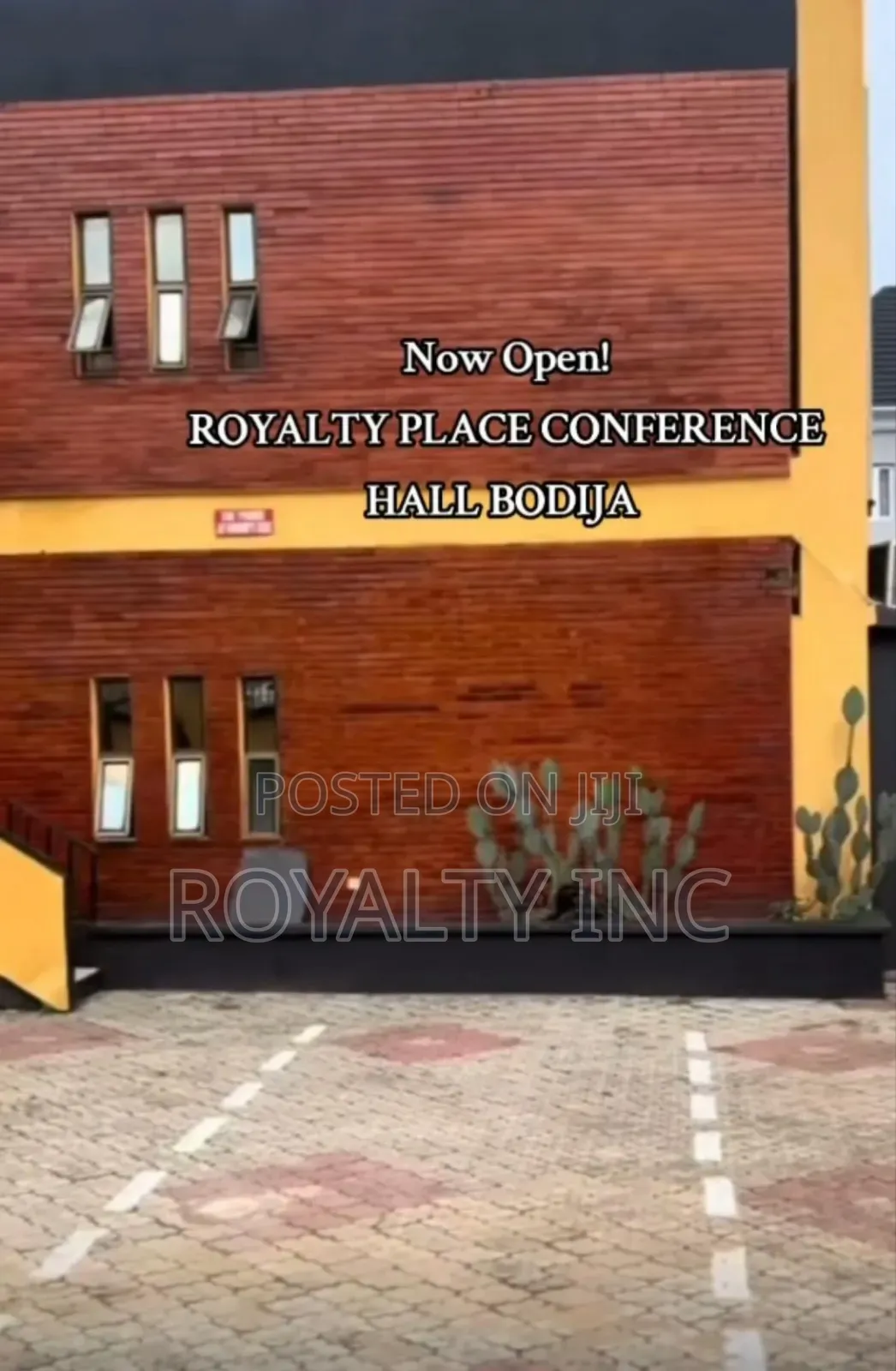 Hall for Rent (Sunday Evening Service) in Bodija Estate in Bodija