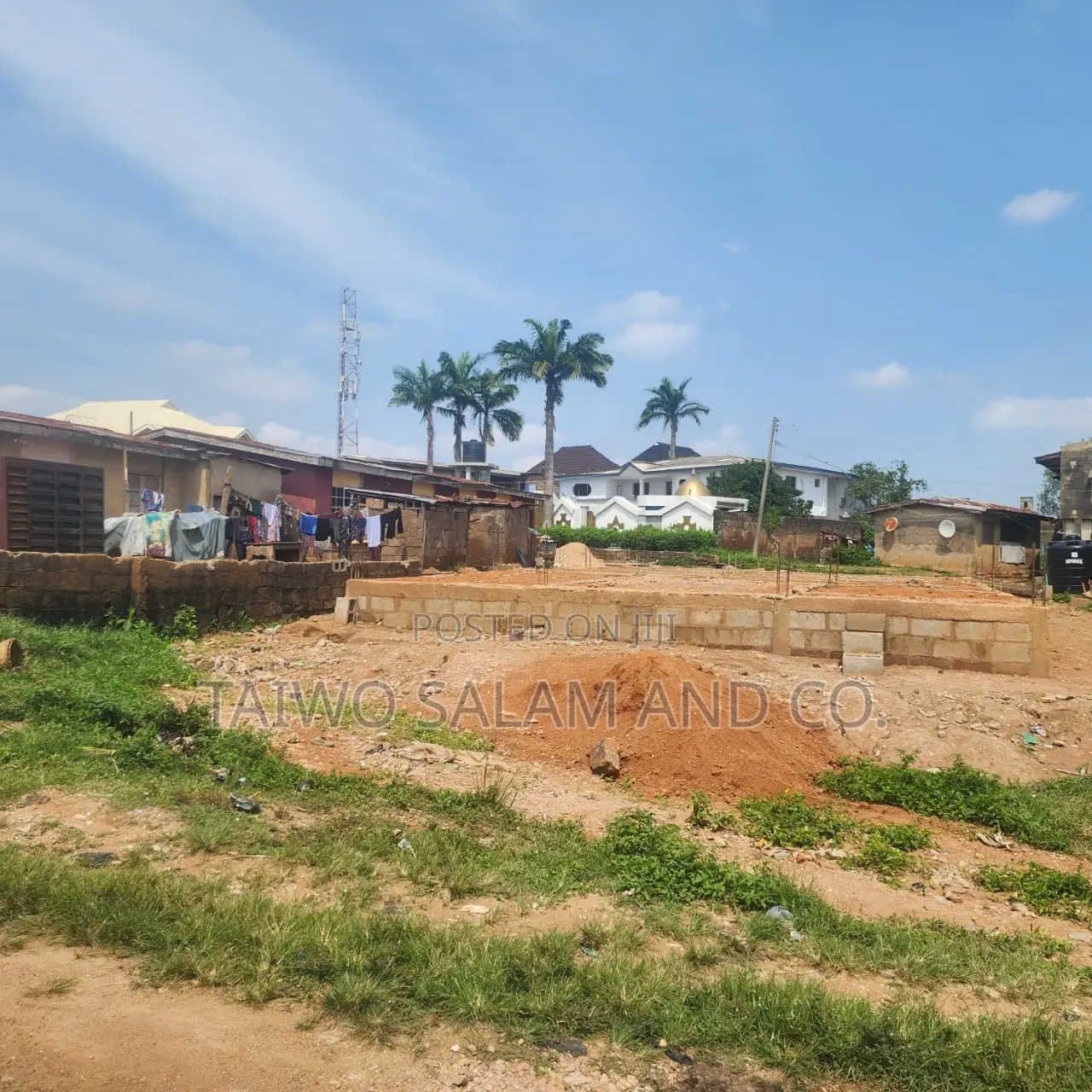 One and Half Plot of Land Near Ashi Road Orita Basorun, Ibadan in Basorun
