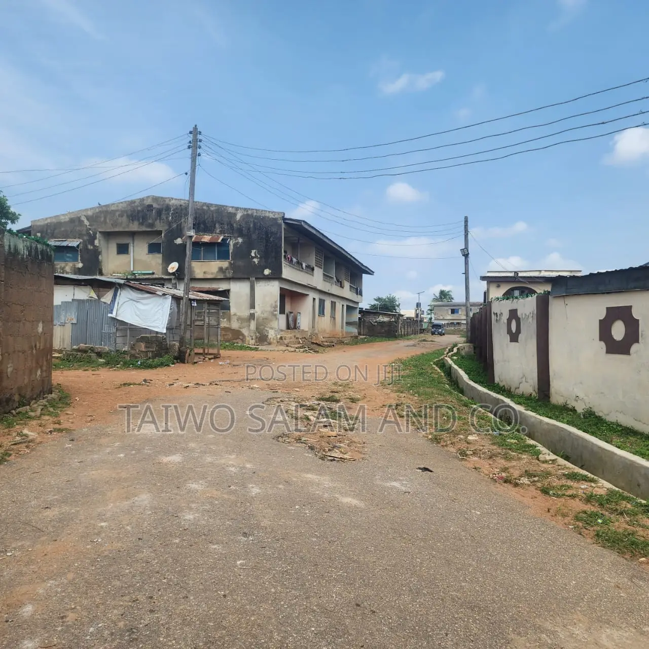 One and Half Plot of Land Near Ashi Road Orita Basorun, Ibadan in Basorun
