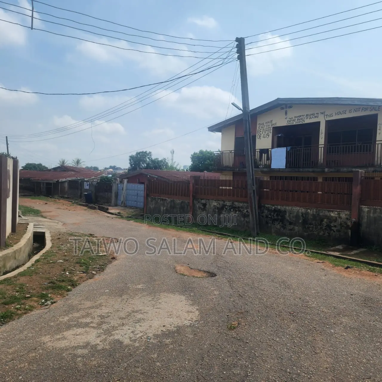 One and Half Plot of Land Near Ashi Road Orita Basorun, Ibadan in Basorun