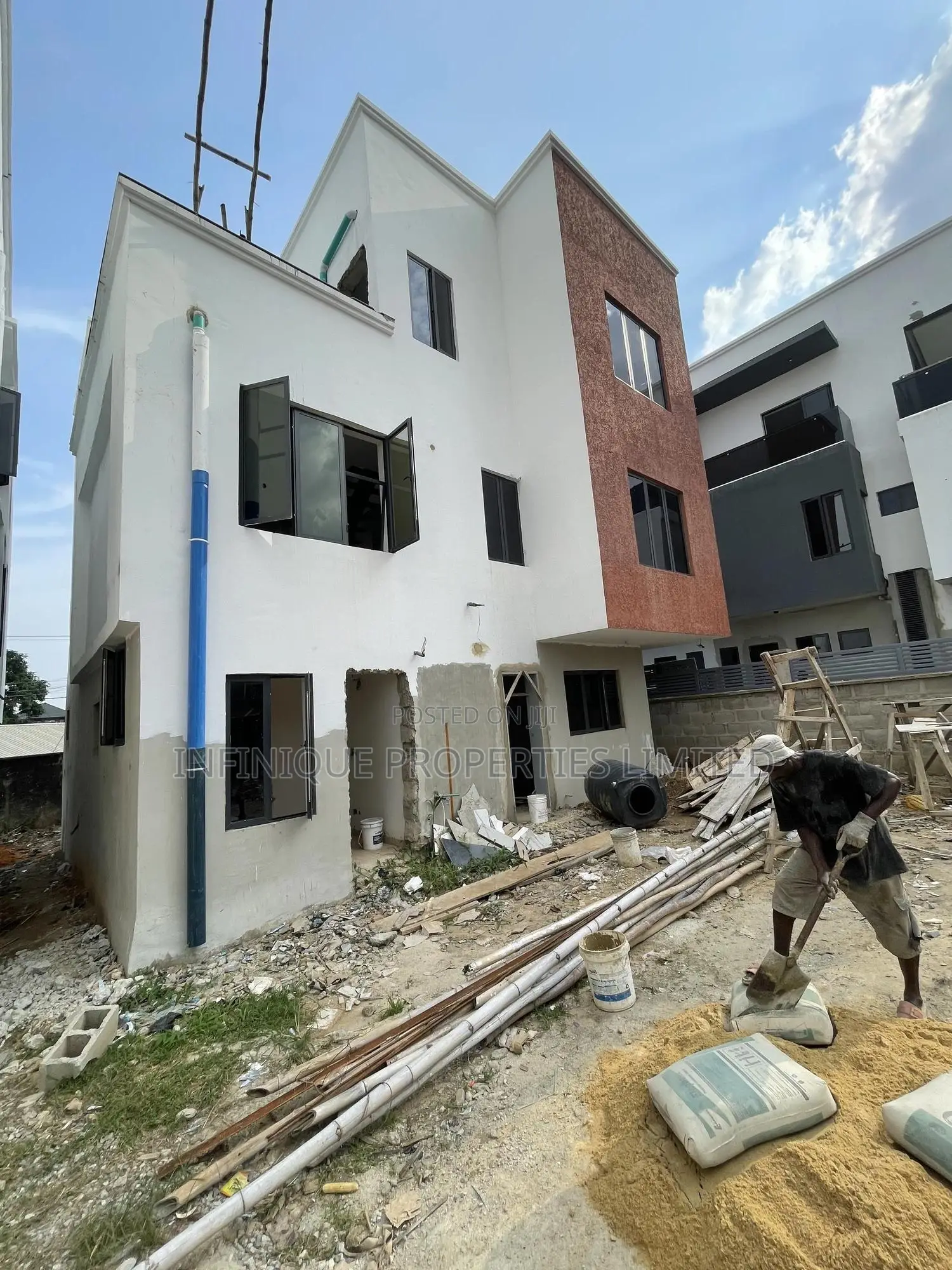 4bdrm Townhouse/Terrace in Okupe Estate, Mende for Sale in Mende