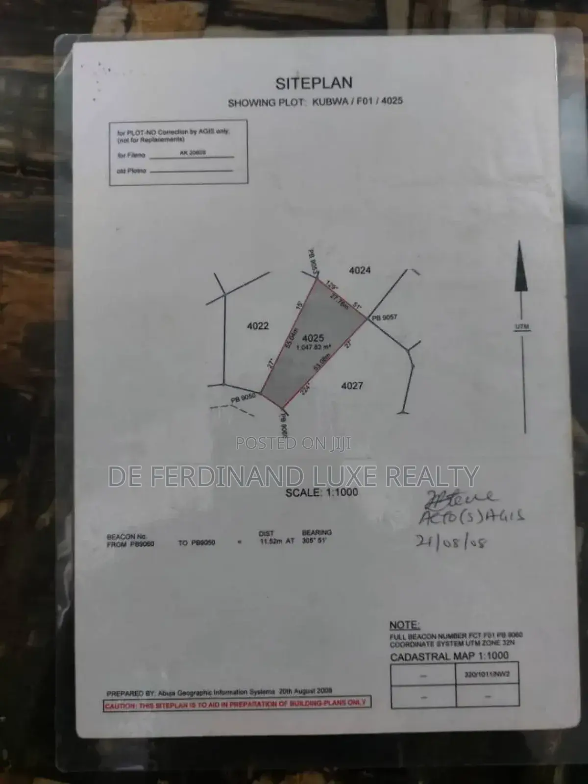 Fo1 Plot of Land in Kubwa