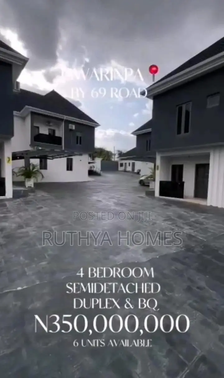 4bedroom Semidetatched Duplex in Gwarinpa in Dape