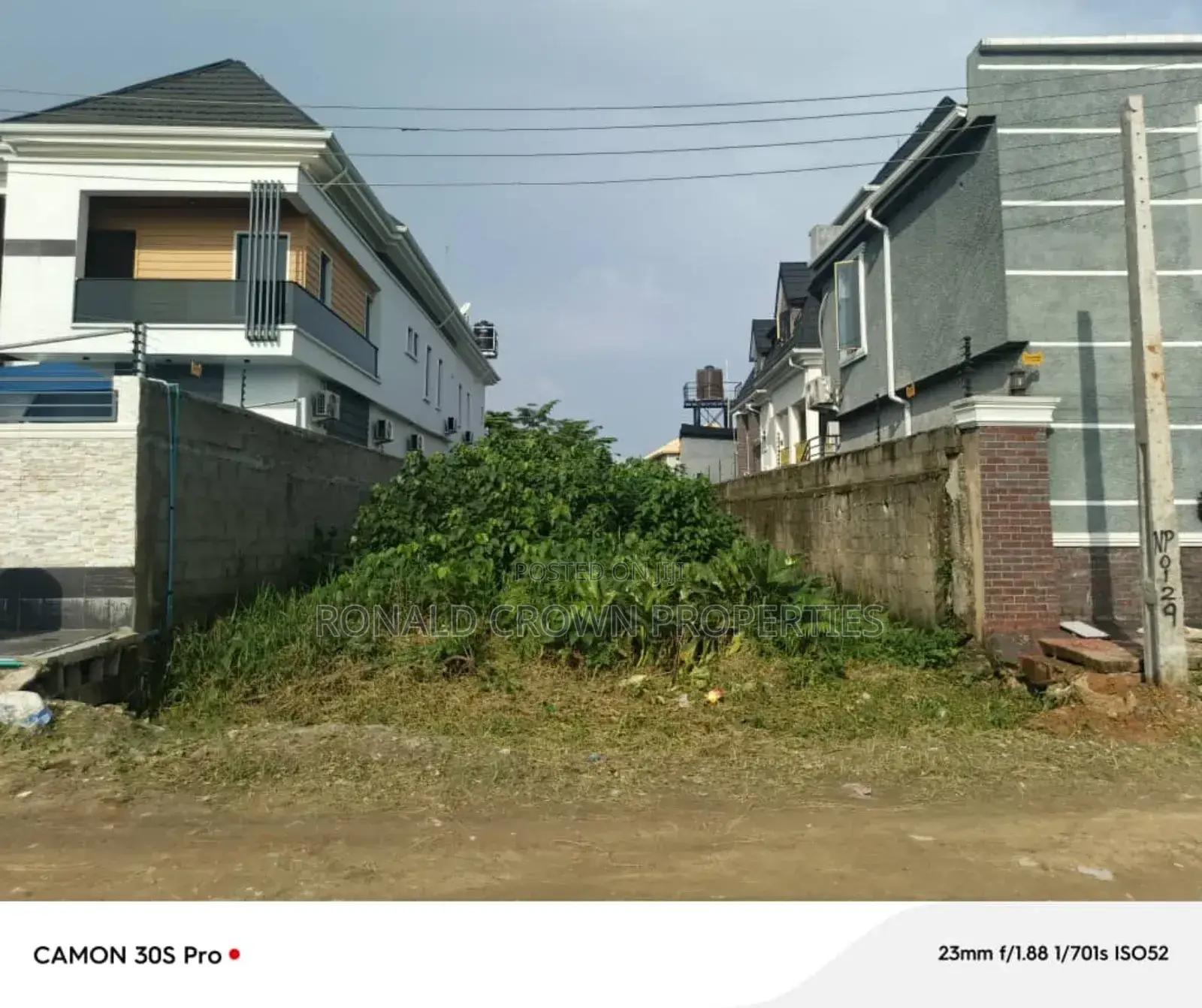 Dry Half Plot of Land at Isolo in Ago Palace
