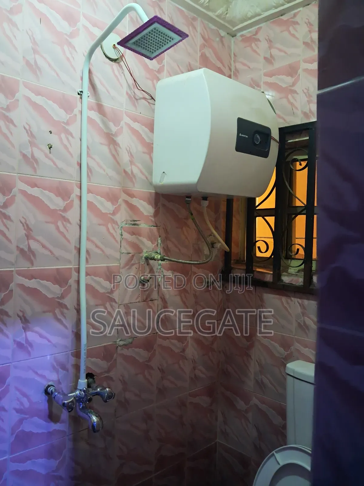 Shortlet Roomself at Satellitetown Water Heater Book Now in Satellite Town