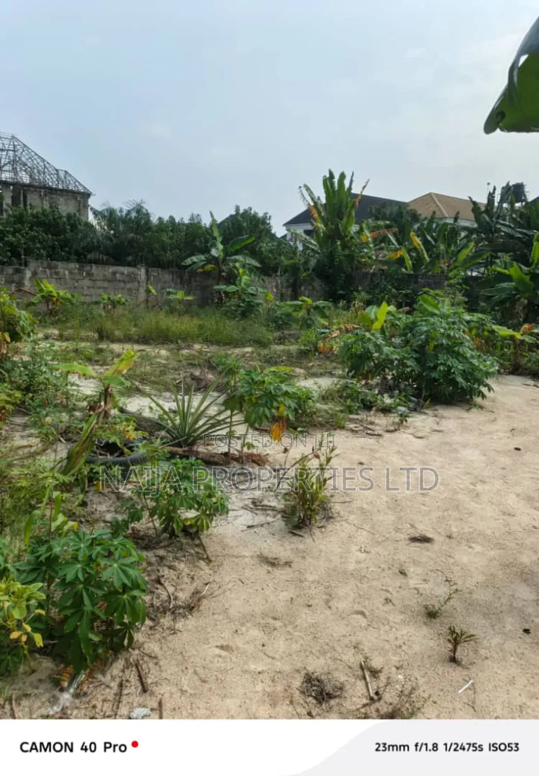Half Plot on Tiled Road in Goodnew Estate,Sangotedo for Sale in Sangotedo