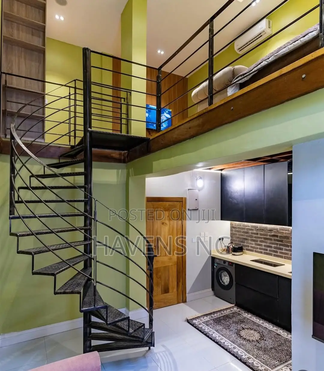 For Short Stay: Luxury 1-Bedroom Loft Condo in Lekki Phase 1