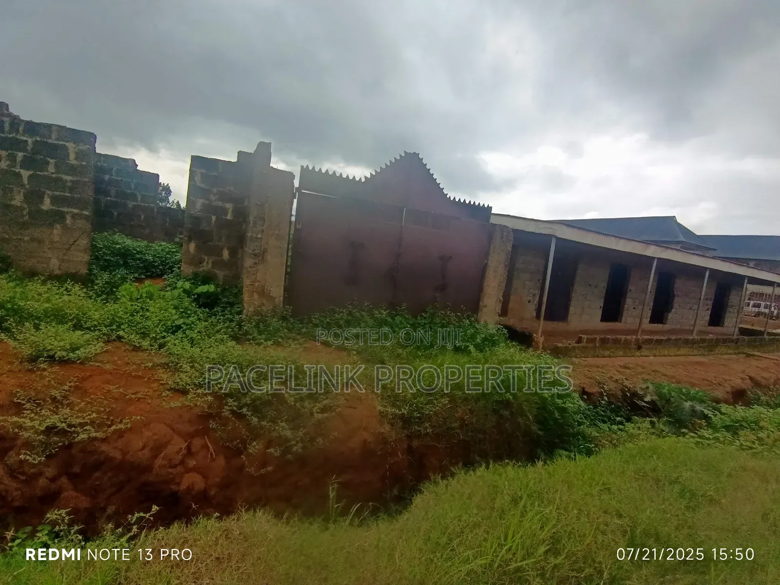 Full Plot of Land Fence Gate in Ado-Odo/Ota