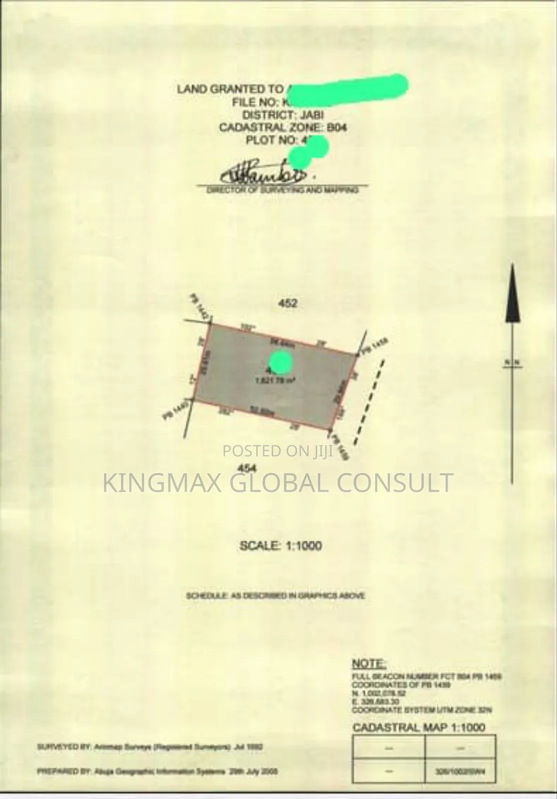 Residential Property In The Heart Of Jabi in Jabi