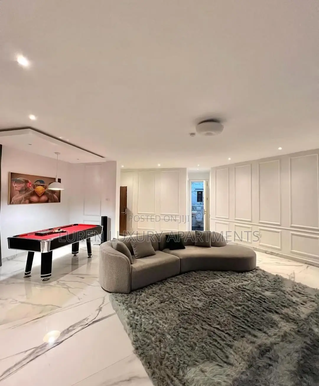 2 Bedroom Luxury Apartment +Pool, Gym, Snooker Private Bar in Wuse 2