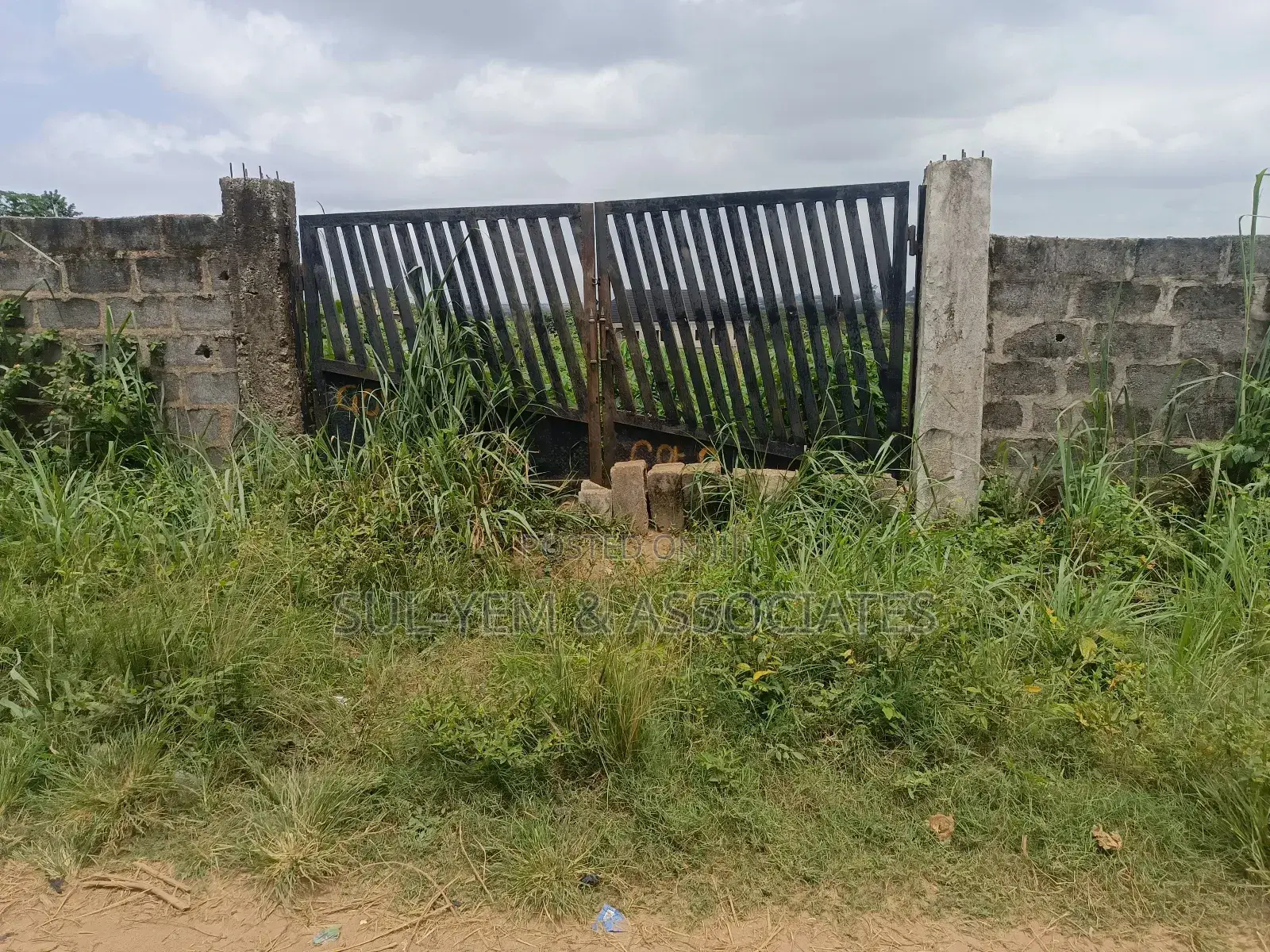 One Acre and a Plot of Land(7 Plots)Fenced Round With Cofo in Ayobo
