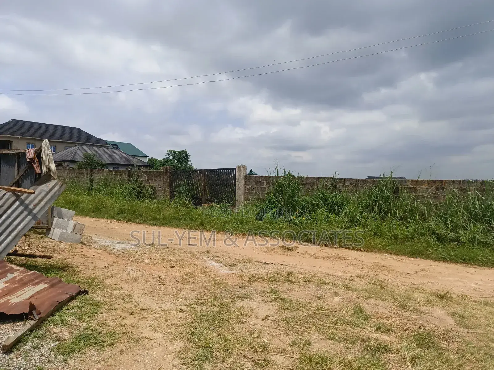 One Acre and a Plot of Land(7 Plots)Fenced Round With Cofo in Ayobo