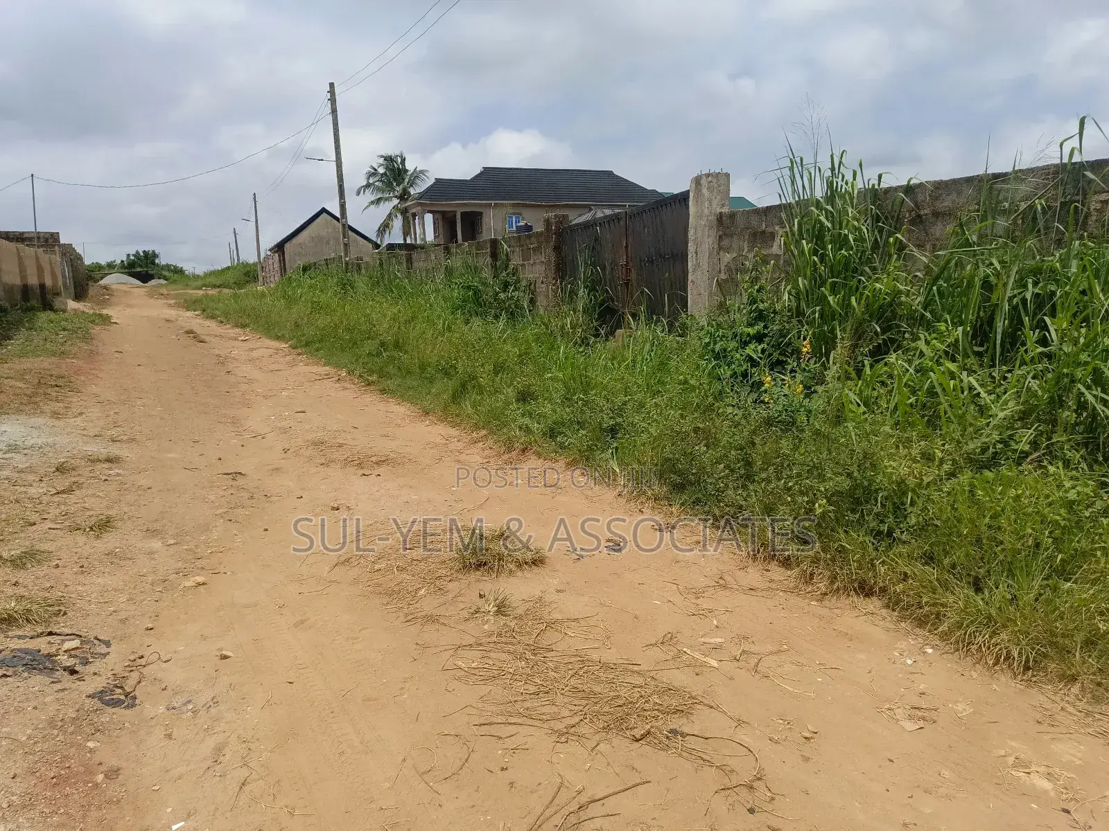 One Acre and a Plot of Land(7 Plots)Fenced Round With Cofo in Ayobo