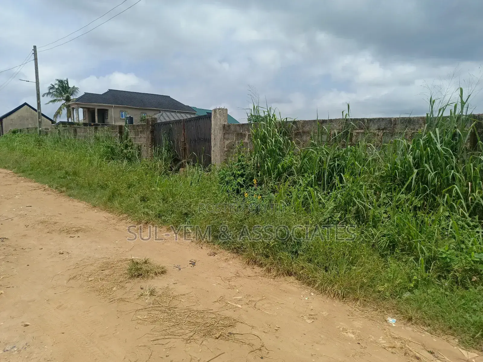 One Acre and a Plot of Land(7 Plots)Fenced Round With Cofo in Ayobo