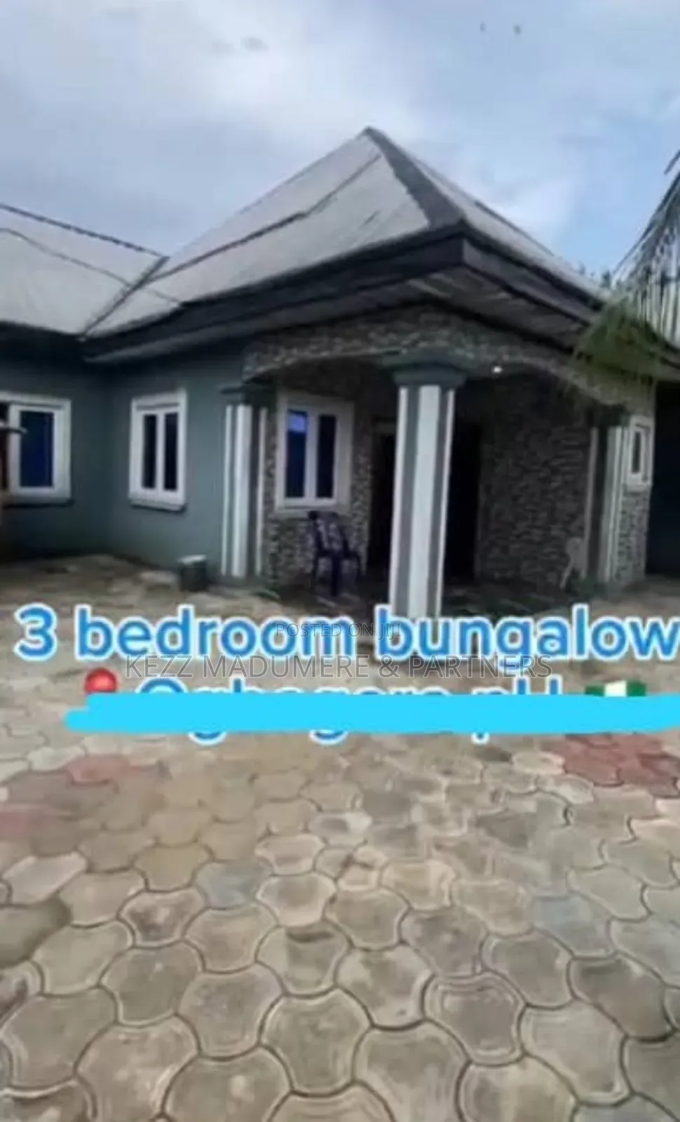 3bdrm Bungalow in Ogbogoro Port for sale in Port-Harcourt