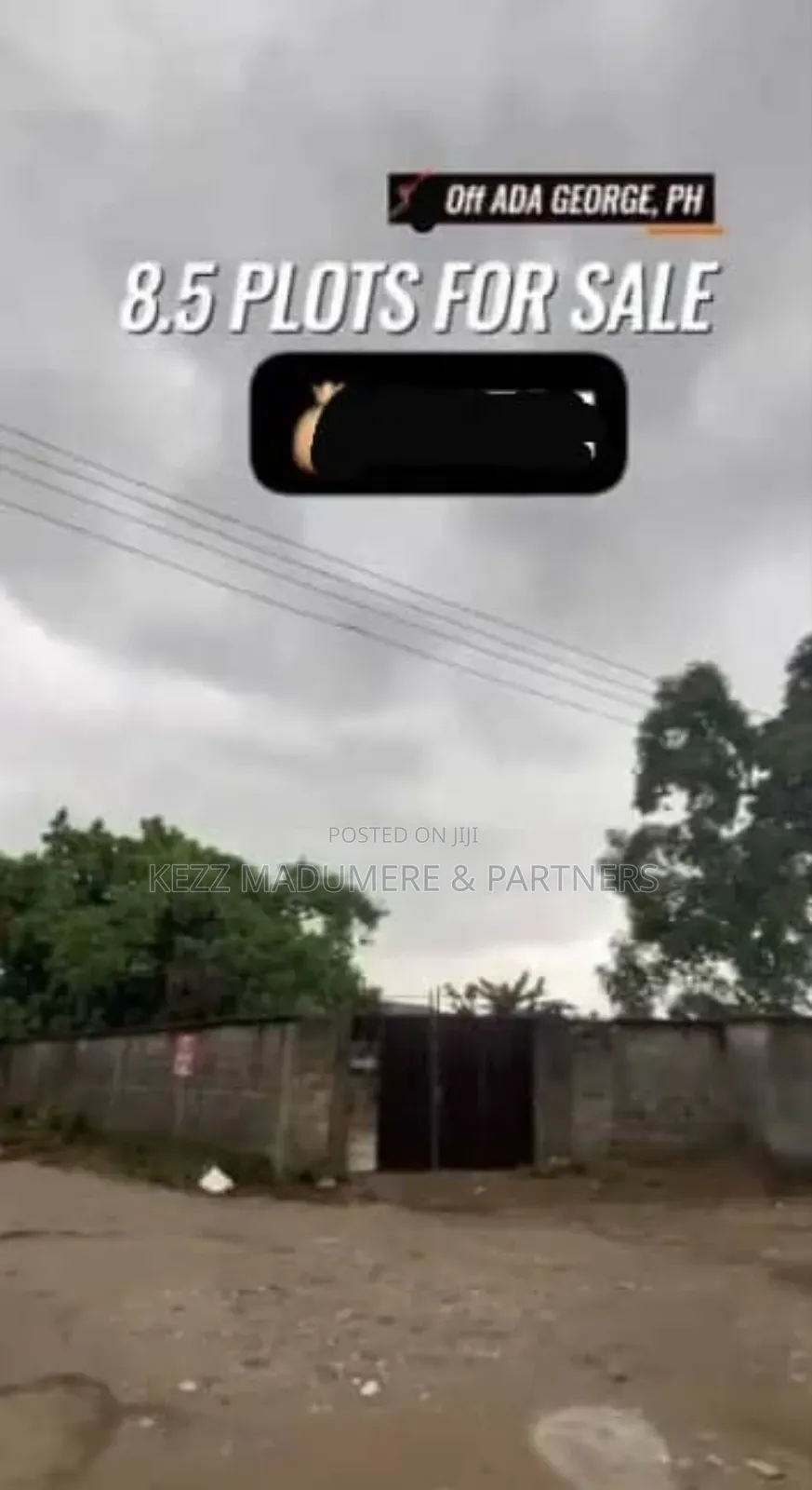 For Sale: Fenced 8.5 Plots at Off Ada George , Ph in Port-Harcourt