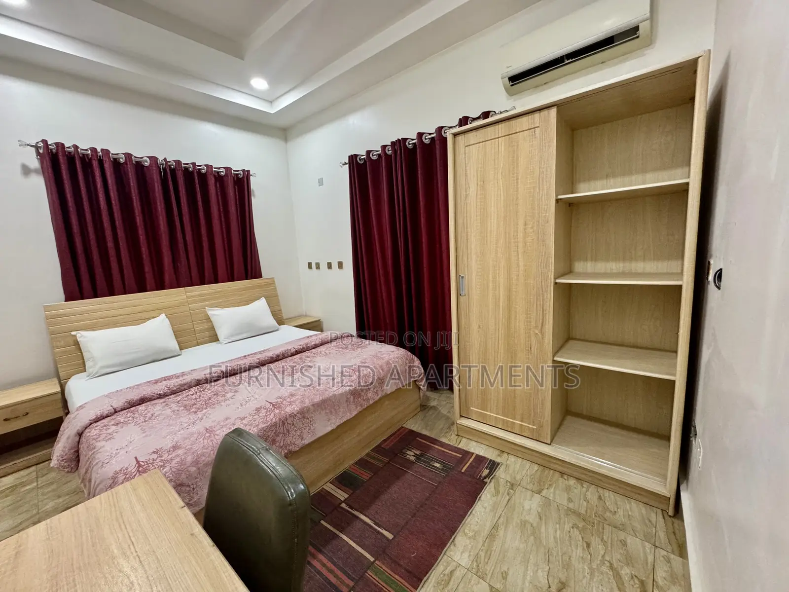 Clean 1bedroom Flat Wifi 24hrs Lit at Utako -Ground Floor in Utako