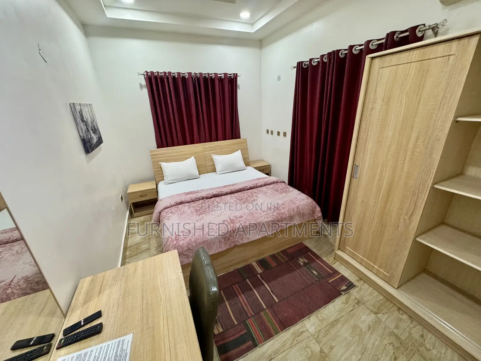 Clean 1bedroom Flat Wifi 24hrs Lit at Utako -Ground Floor in Utako