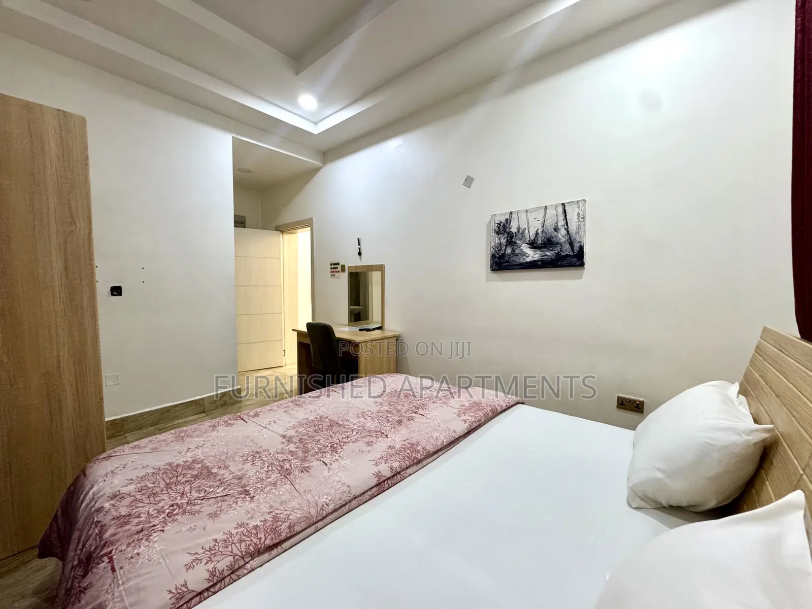 Clean 1bedroom Flat Wifi 24hrs Lit at Utako -Ground Floor in Utako