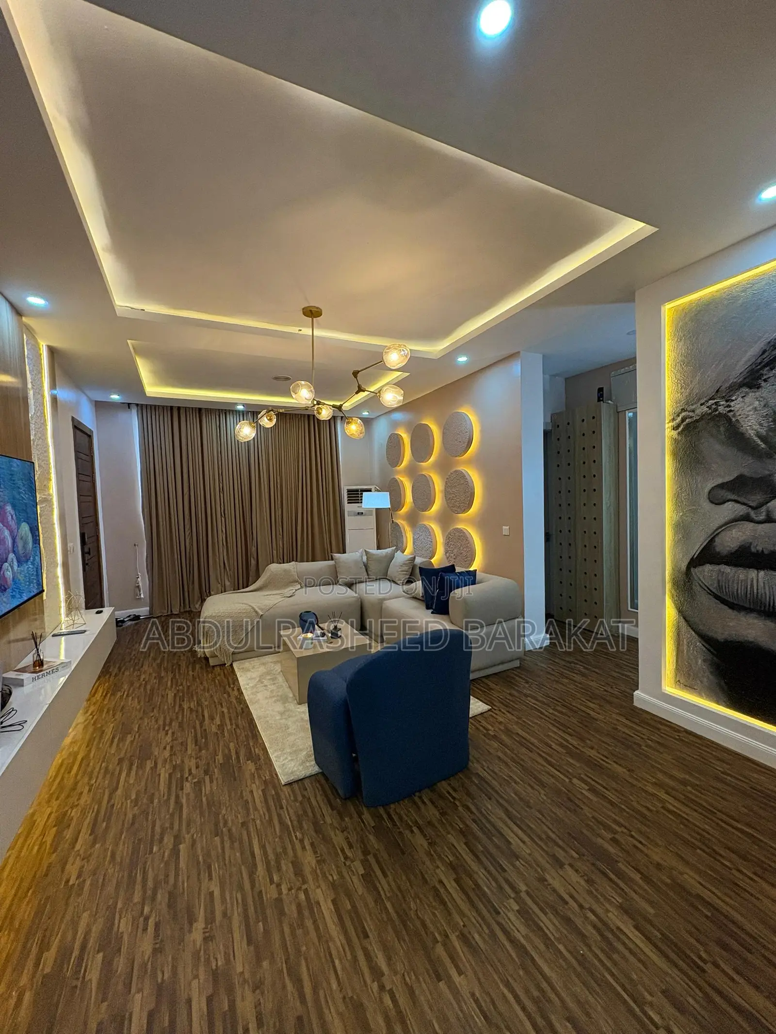 Luxury Two Bedroom Apartment Ps5 Aesthetically Pleasing in Agungi