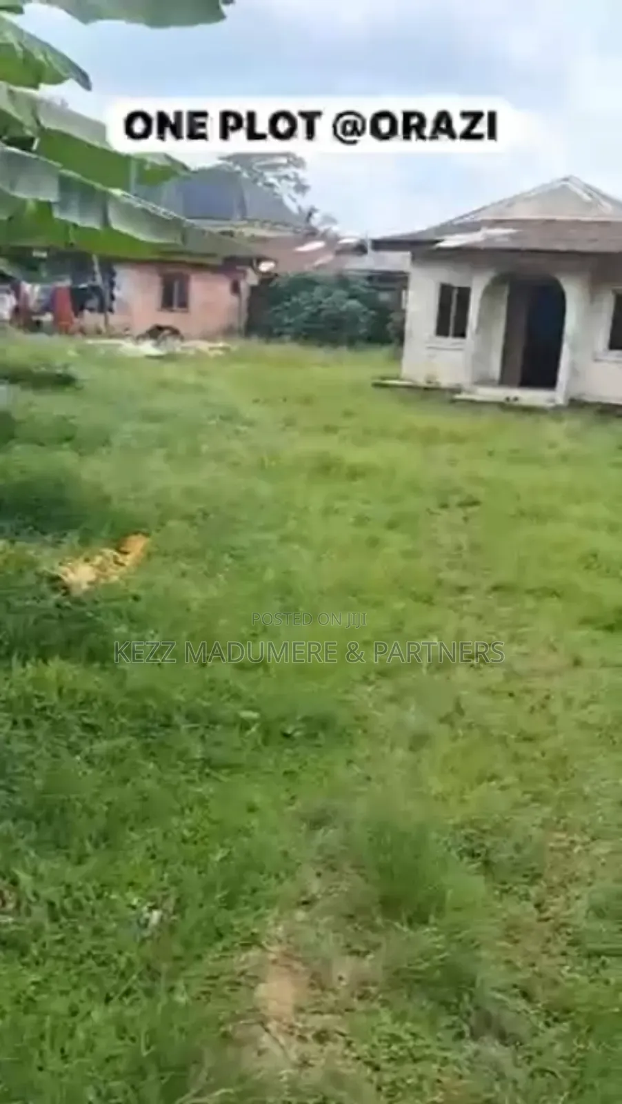 For Sale : Fenced One (1) Plot at Orazi ,Port Harcourt in Port-Harcourt