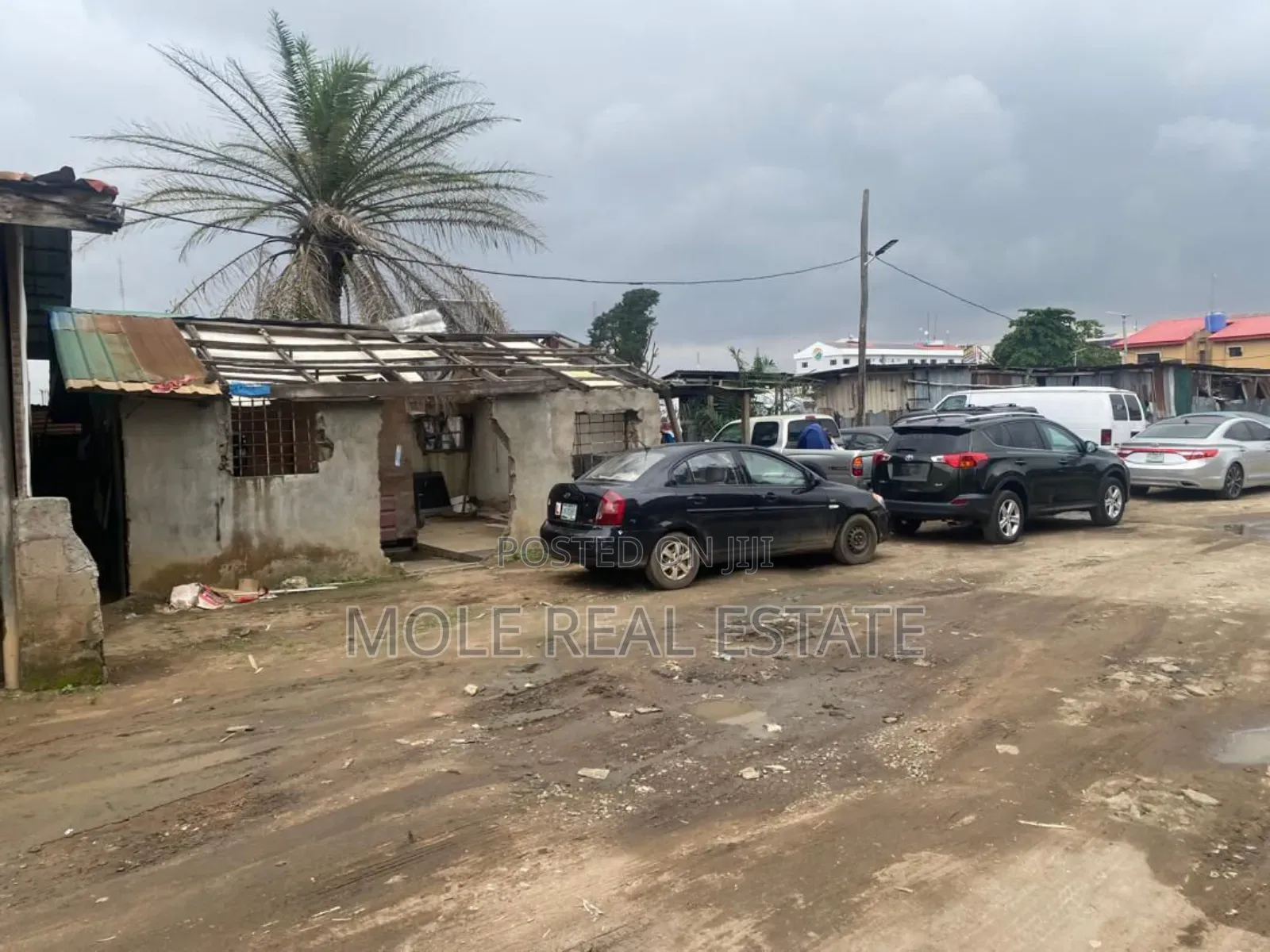 Hanlf Plot of Land Fenced Gated With Development in Igando / Ikotun/Igando