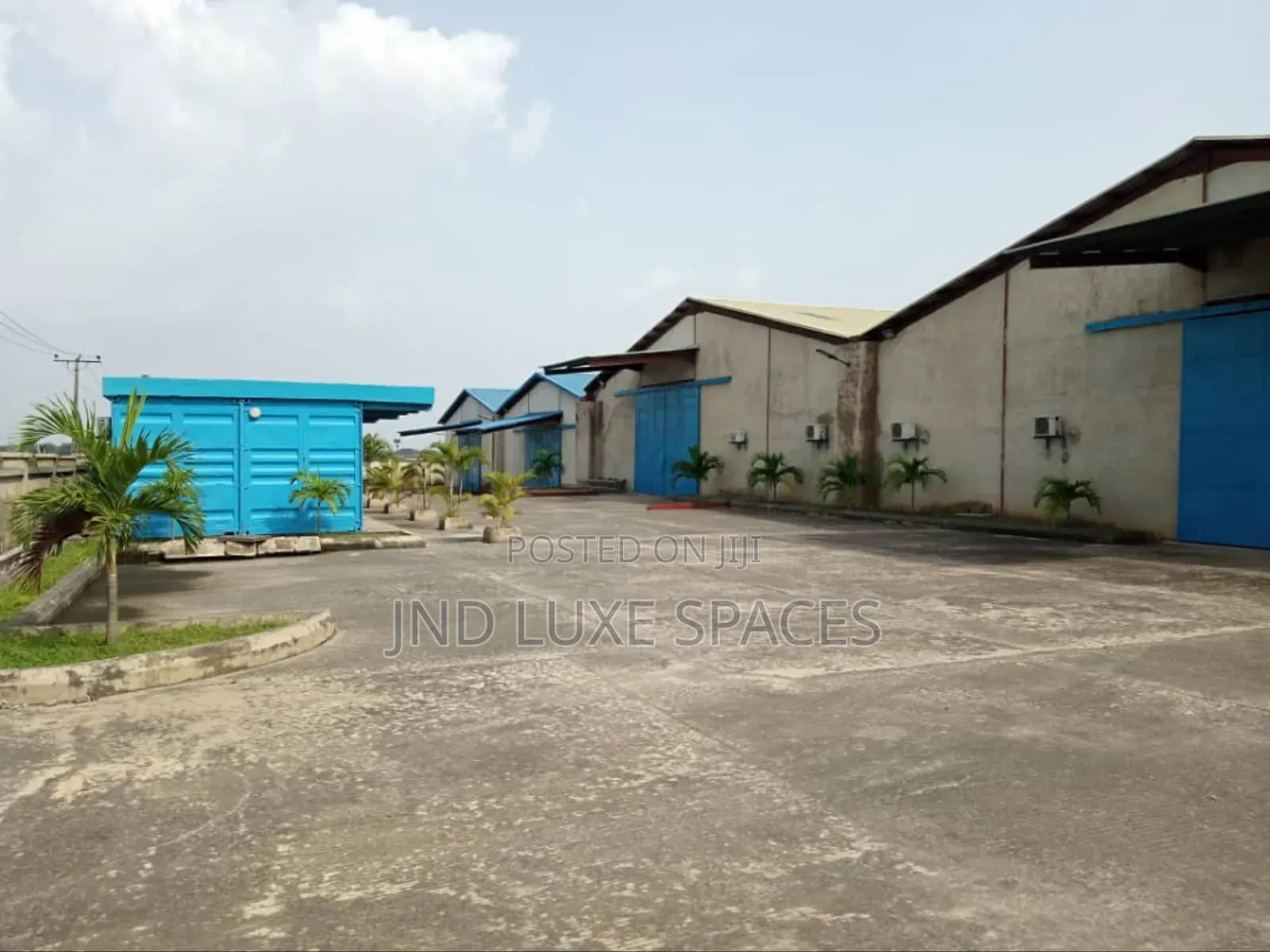 Warehouse Facing the Road in Isheri North