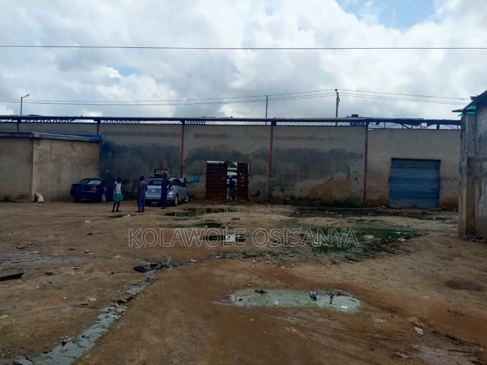 Commercial 4plot With 5bay Warehouse on Old Ojo Rd in Ojo