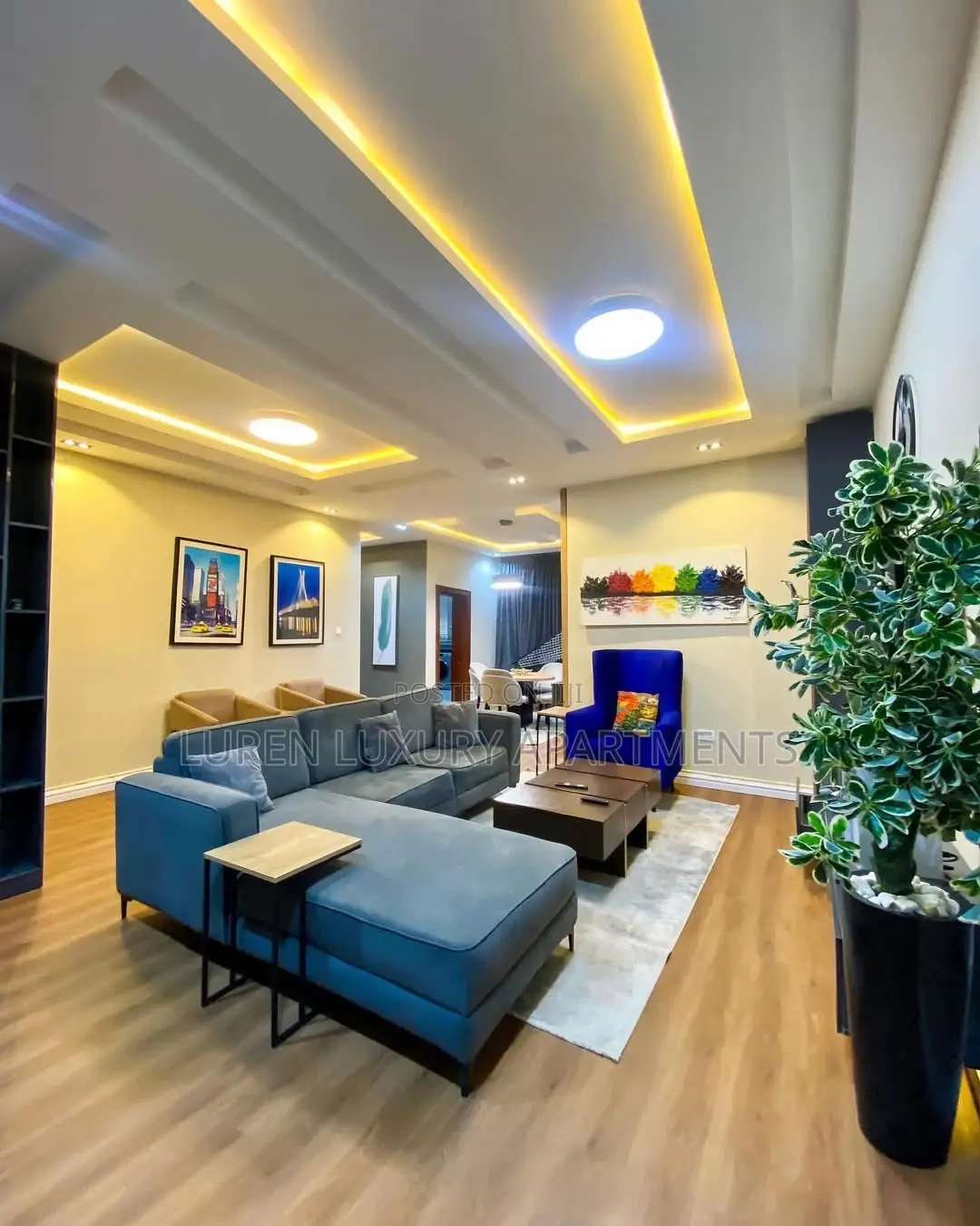 3 Bedroom Apartment Fully Automated With Basketball and Ps5 in Wuye