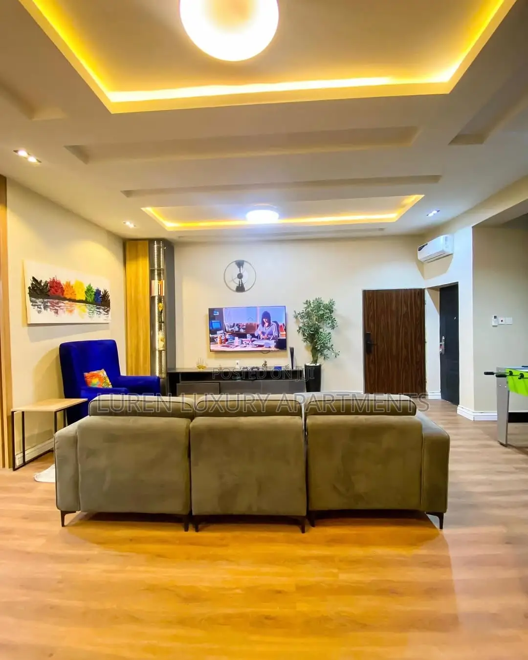 3 Bedroom Apartment Fully Automated With Basketball and Ps5 in Wuye