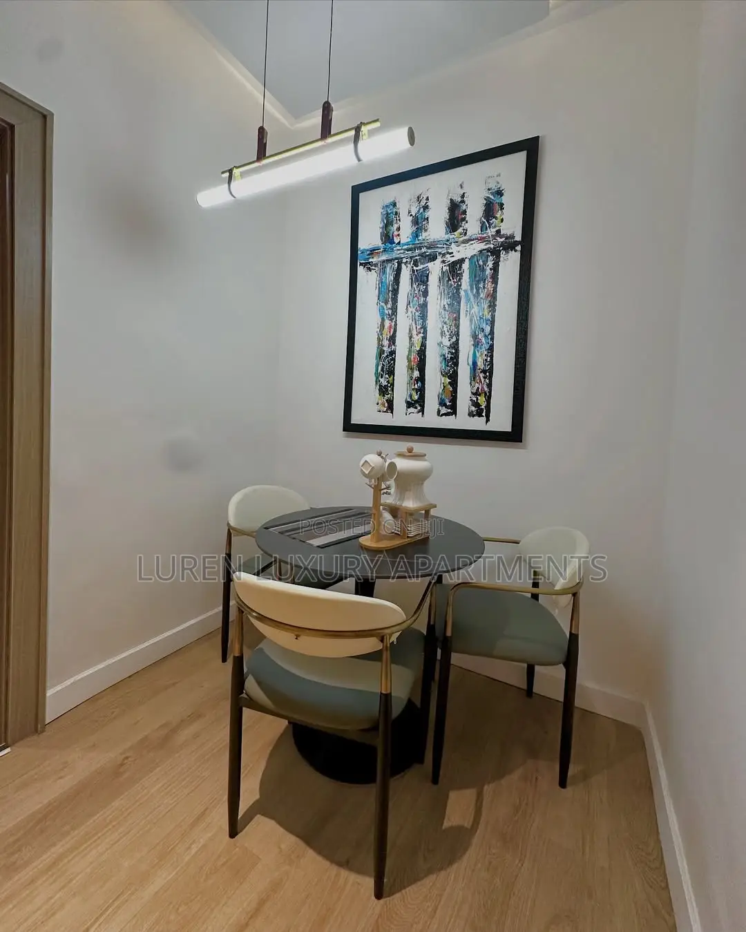 3 Bedroom Apartment With Indoor Outdoor Lounge and Grill in Wuse 2