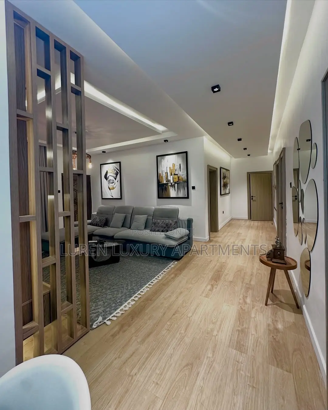 3 Bedroom Apartment With Indoor Outdoor Lounge and Grill in Wuse 2
