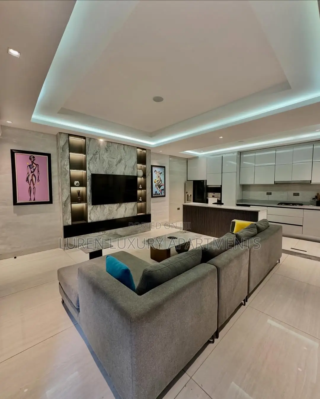 1 Bedroom Fully Automated Luxury Apartment at Katampe Ext. in Katampe Extension