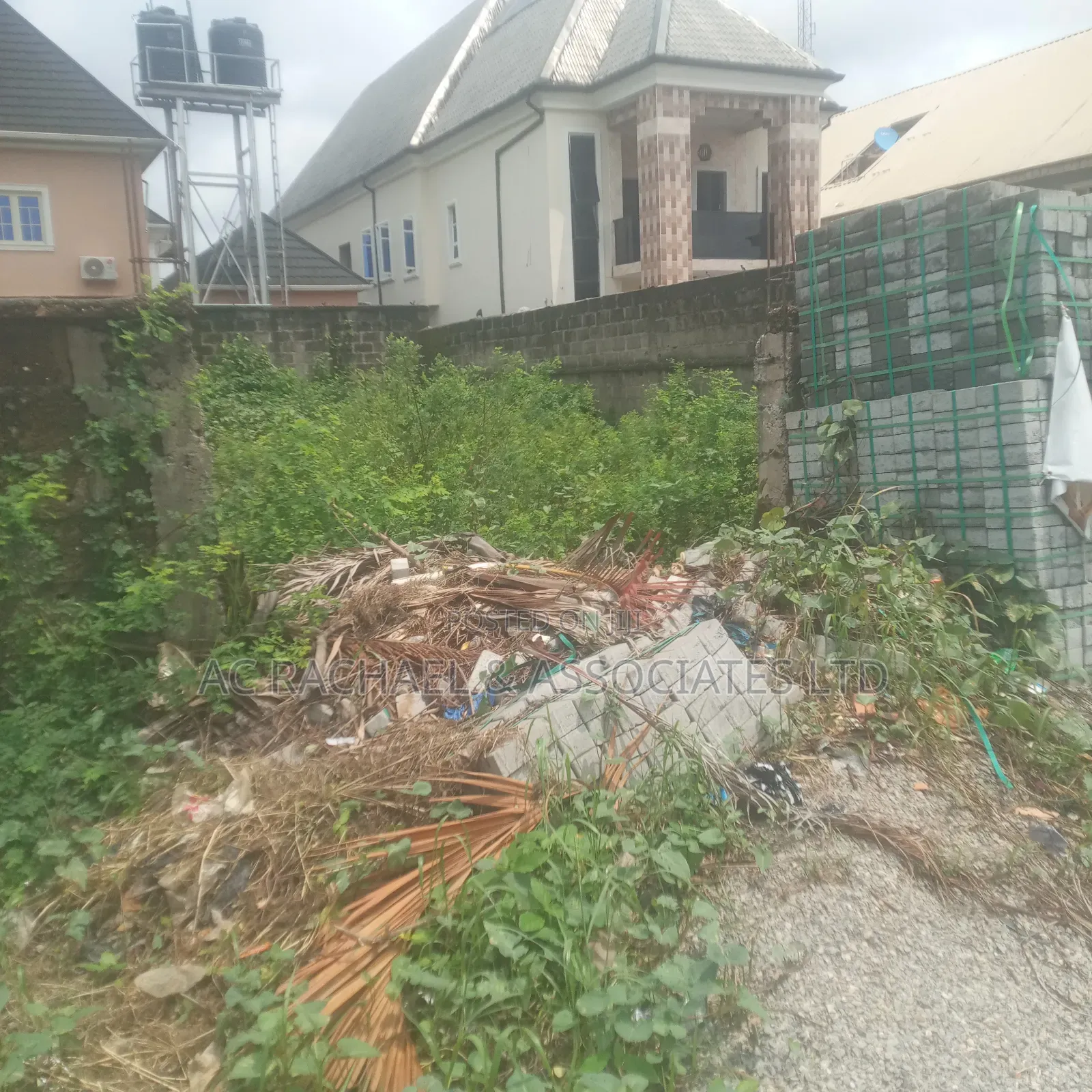 Half Plot of Land 30 by 120 for Sale in Ago Palace