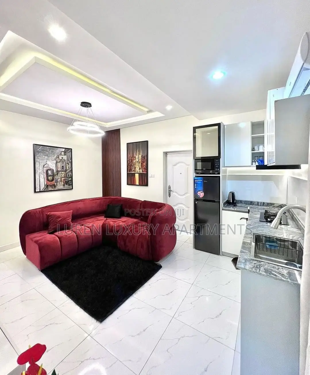 1 Bedroom Luxury Apartment With Swimming Pool in Life Camp