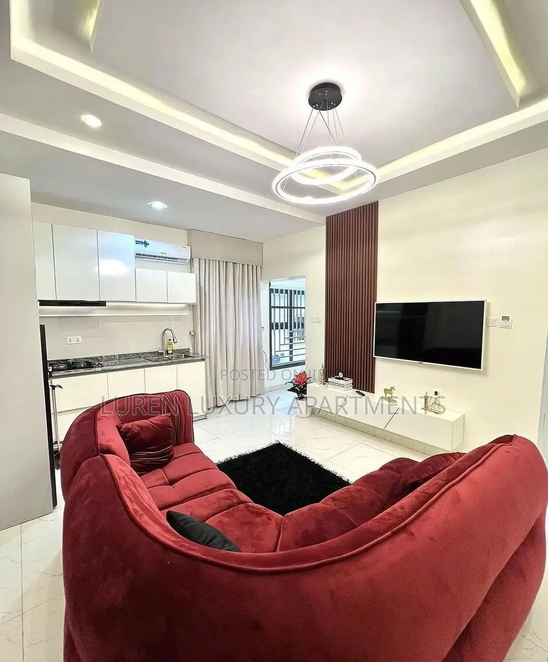 1 Bedroom Luxury Apartment With Swimming Pool in Life Camp