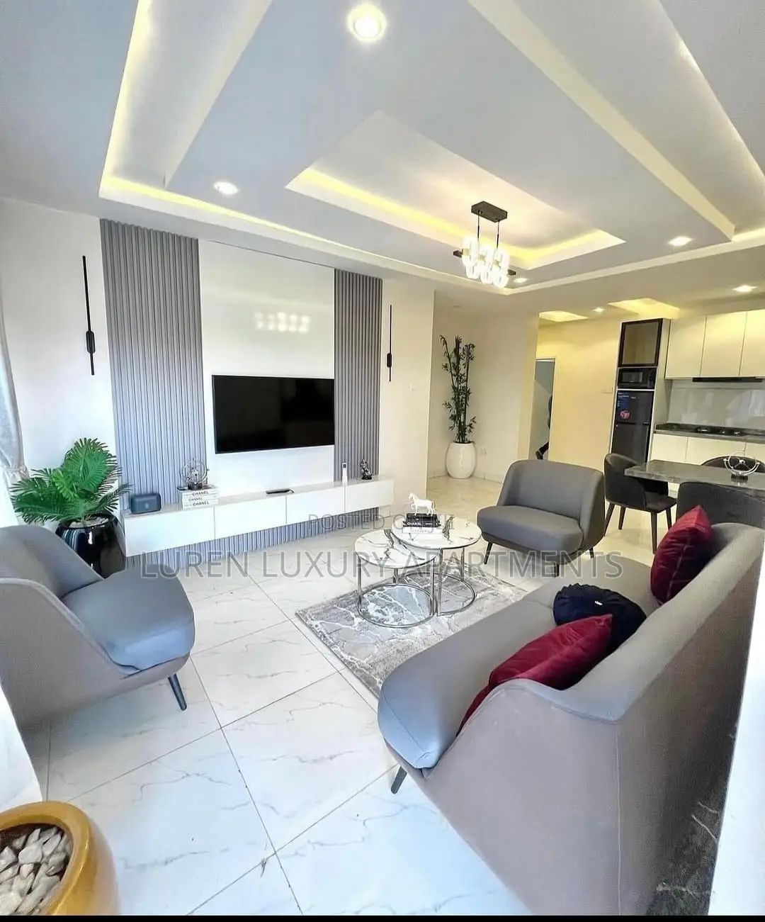 2 Bedroom Luxury Apartment With Swimming Pool in Life Camp