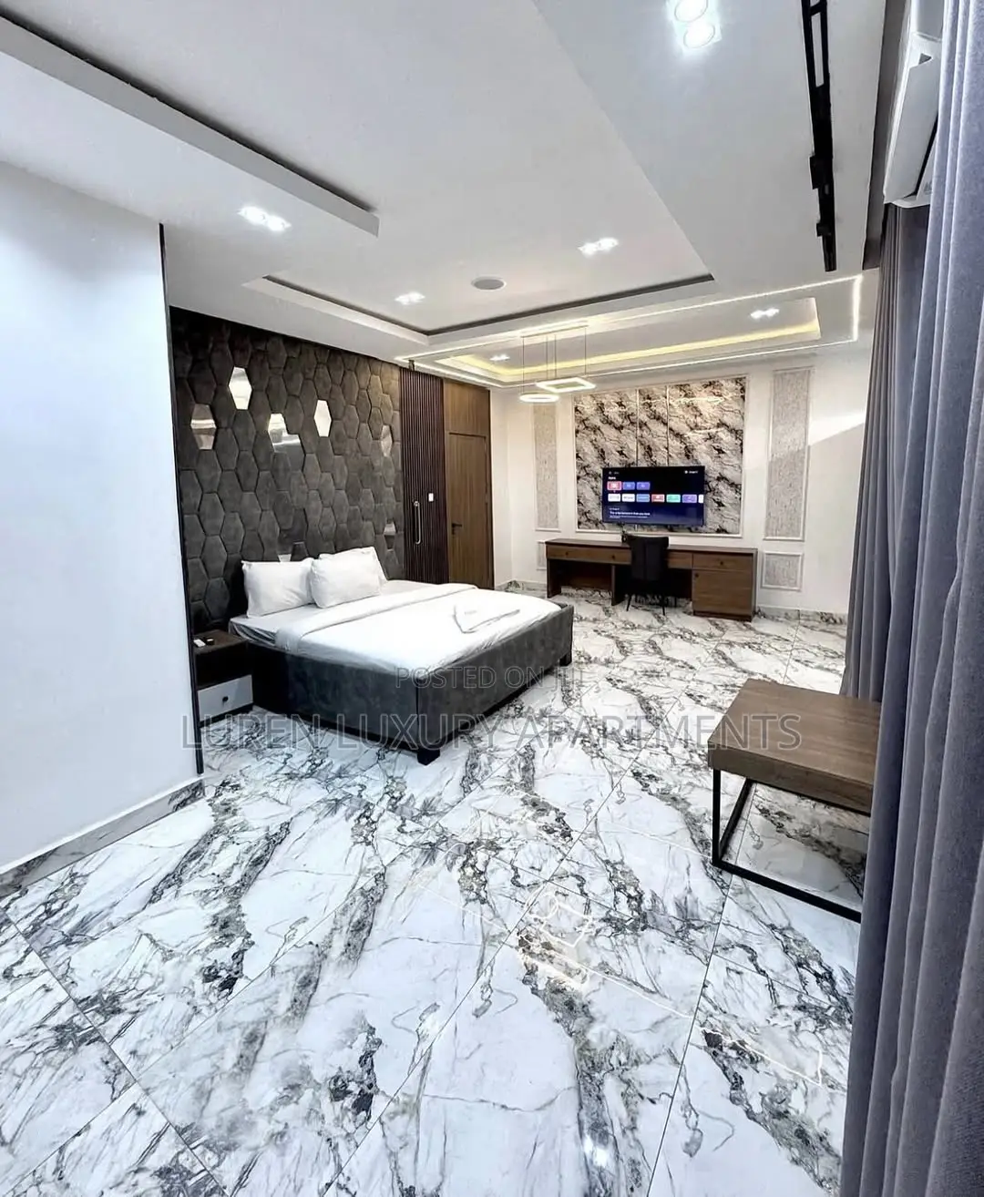 3 Bedroom Apartment With Snooker and Gym in Katampe