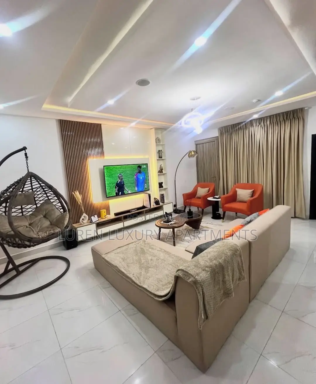 2 Bedroom Smart Apartment With Ps5, Dart, Mini Games in Jahi