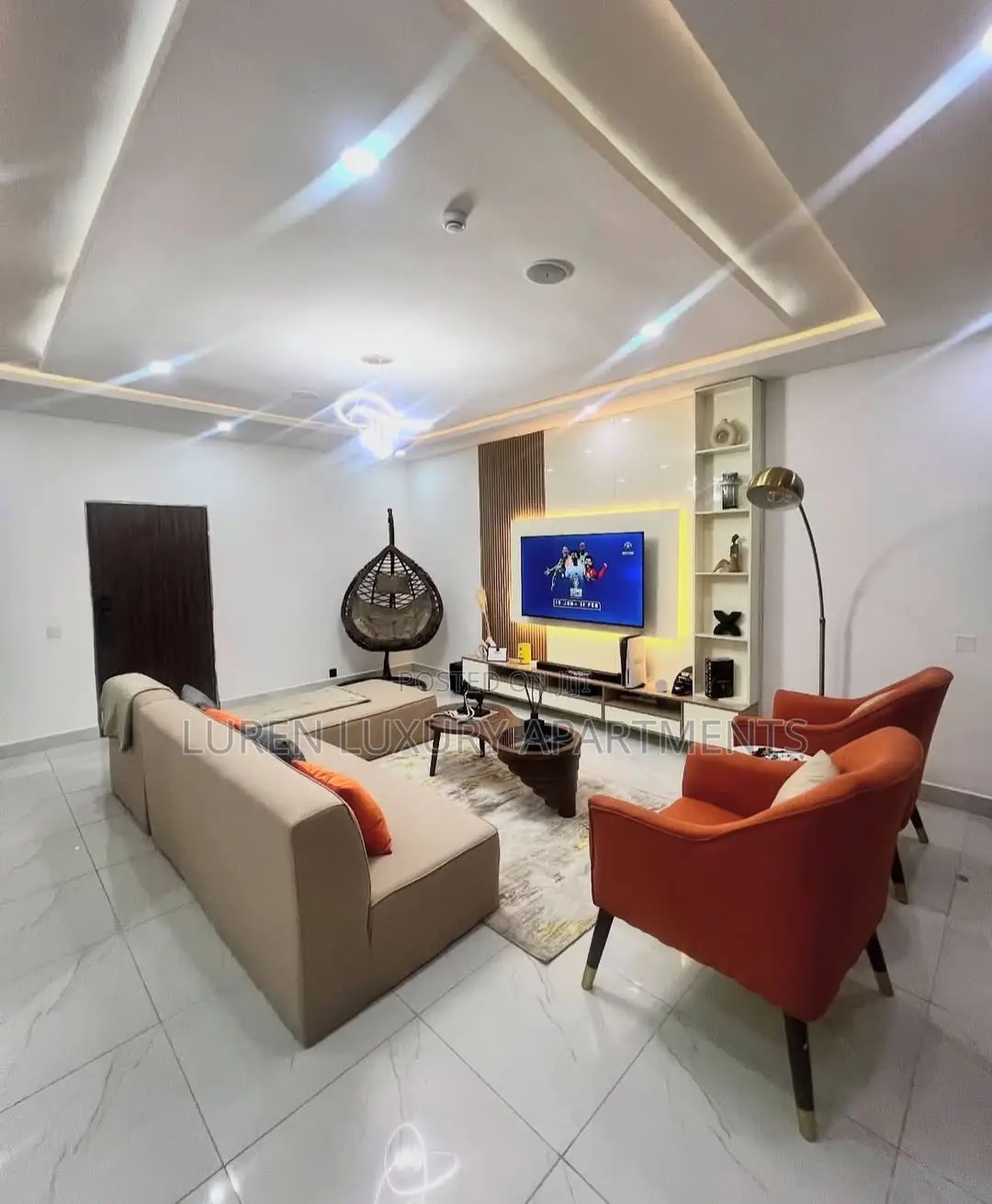 2 Bedroom Smart Apartment With Ps5, Dart, Mini Games in Jahi