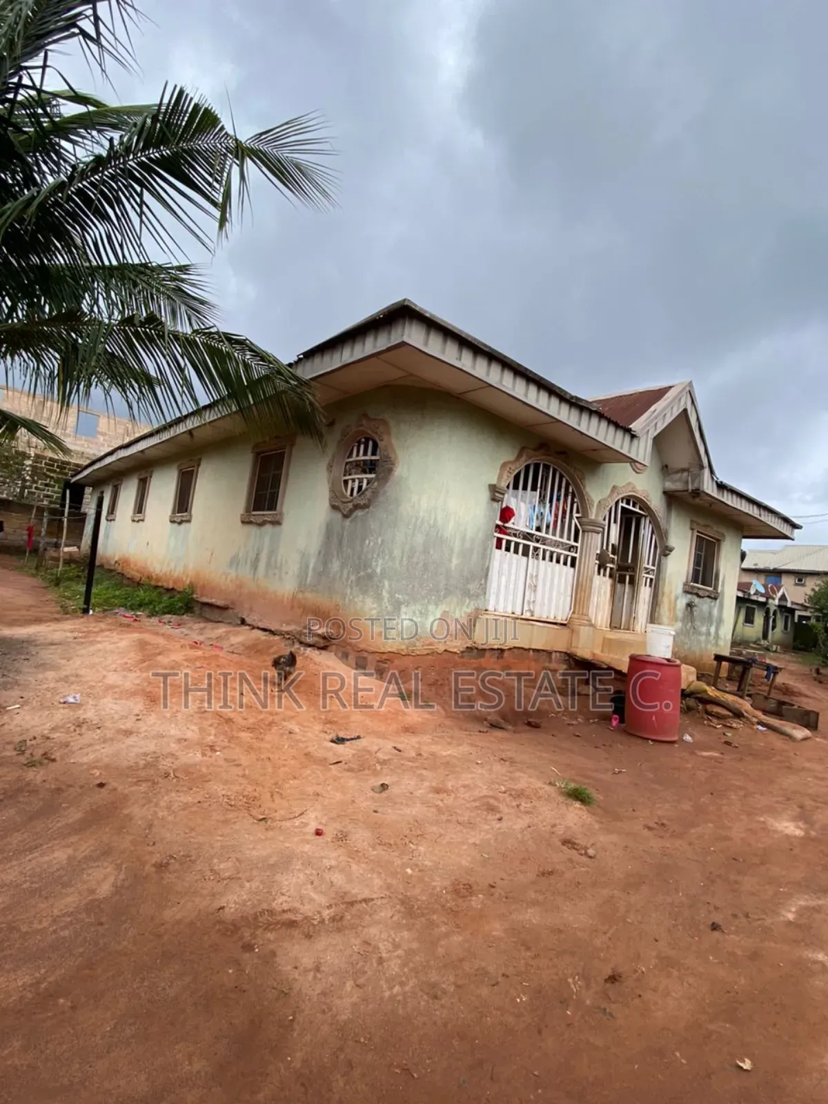 50/100 With 8bedroom Bungalow on It at Isihor Naira in Benin City